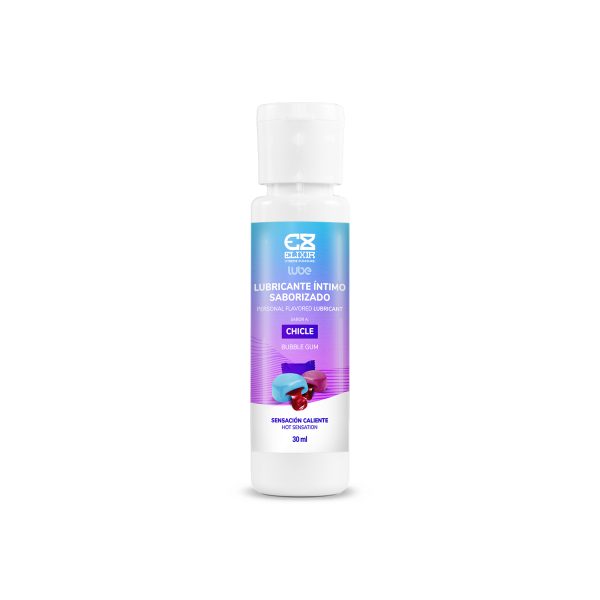 Lubricante Caliente Saborizado Elixir Chicle - Image 3