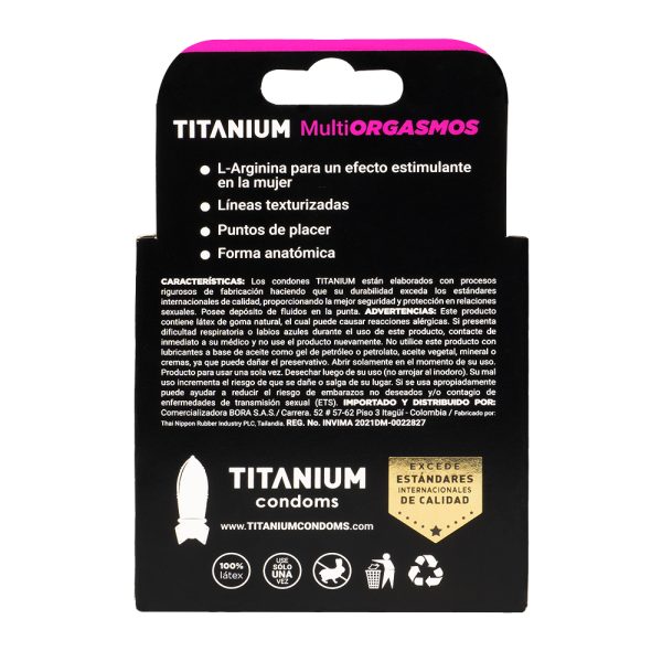 Condones Titanium Multiorgasmos x 3 - Image 7