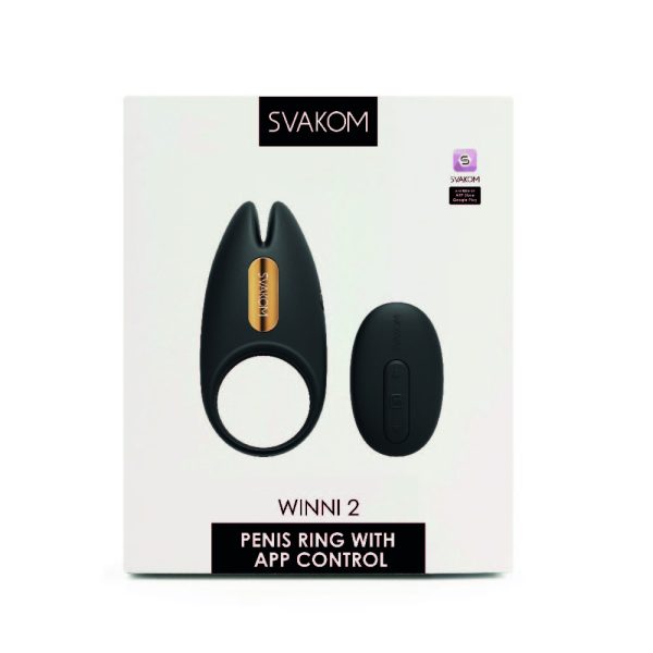 Anillo Vibrador para el Pene Winni 2 Negro - Image 8