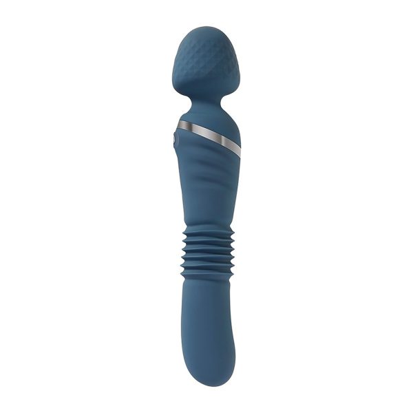 Vibrador Hitachi Dual y Penetrador Azul Oscuro - Image 3